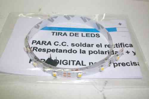 TIRAS LEDS 2014 - Tiras iluminacion fria con LEDS (30 CM)