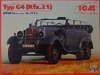 ICM 35538 - WWII GERMAN G4 Staff Car, ESCALA 1:35