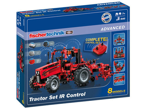 FISCHER TECHNIK.524325 - TRACTOR SET IR CONTROL  (8 MODELOS)