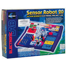 CEBEKIT 39874 - SENSOR ROBOT 20 / ACTION SCIENCE ELECTRONIC PROJECT LAB