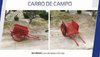 HO MABAR 99505 / CARRO DE CAMPO (ROJO) -OFERTA-