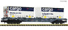N FLEISCHMANN 865244 - Vagon Plataforma 2 contenedores SBB "CARGO" Ep V.