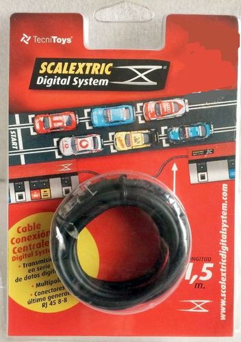 OCASION - SCALEXTRIC.2009 / SCALEXTRIC DIGITAL SYSTEM - CABLE CONEXION CENTRALES