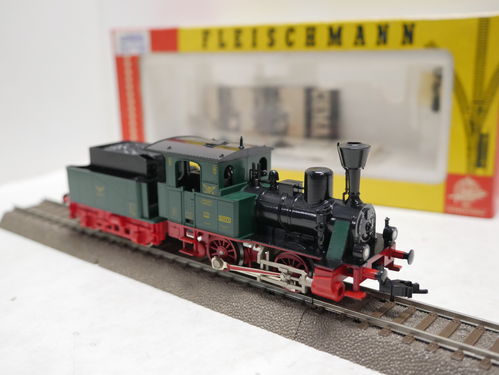 OCASION - HO FLEISCHMANN 4110 / (PF.47) Locomotora vapor "BETTY" verde, analogica.